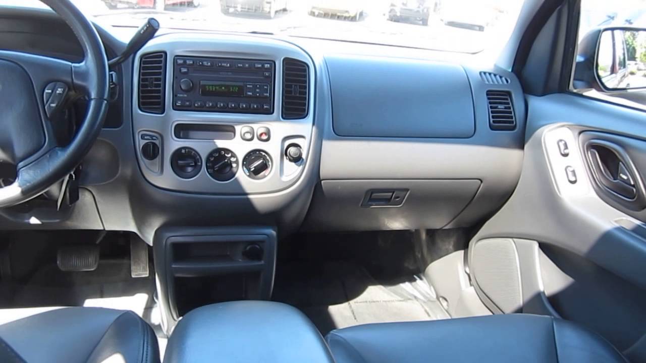 2003 Ford Escape Red Stock M1401201 Interior Youtube