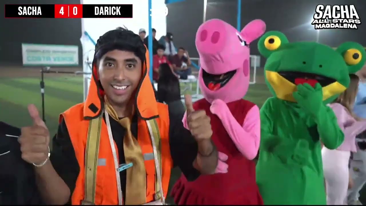 ¡FRANCO VIDAL DESTACA EN EVENTO DEPORTIVO CON STREAMERS! 🏆 | SACHA ALL STARS