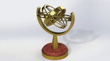 Animation of a gyroscope Анімація гіроскопу