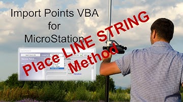 Import Points VBA - The Place Line String Method