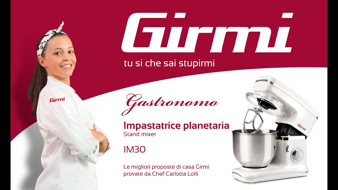 Gastronomo by Girmi - In cucina con la chef Carlotta Lolli e IM30 - YouTube