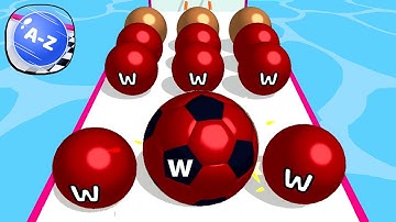 A-Z Run - All Levels Gameplay Android, iOS ( Level 871 - 882 )