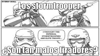 ¿Son tan malos los stormtrooper en disparar?