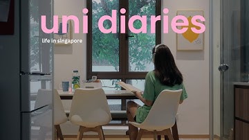 uni vlog (nus) 🎧📚 finals week, productive exam study, cafe runs, crocheting