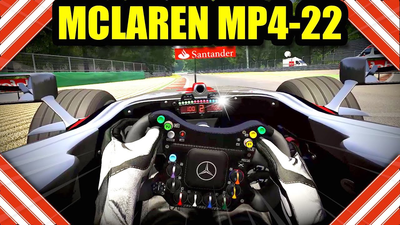 McLaren MP4-22 - Monza - Assetto Corsa VR