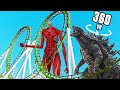 VR 360° EXTREME Roller Coaster ANIME 2