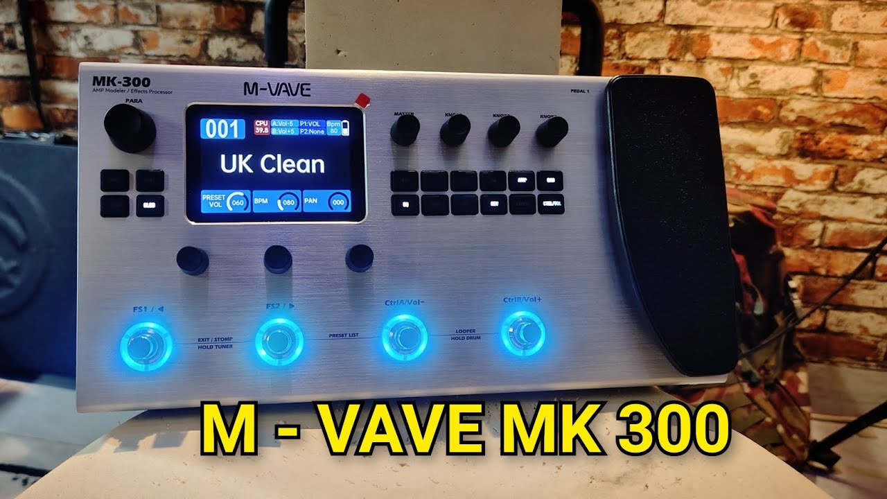 REVIEW EFEK 2 JTAN RASA 5 JT M-VAVE MK 300 MULTI PROSESOR CPU. #guitar #M-VAVEMK300