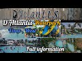 Datlantis waterpark  virar west complete information viral trending waterpark resort aqua