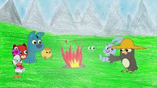 The Mini Pet Pals And The Frescoat The Farm - Raccontiamo La Salute Con 5A - In Inglese