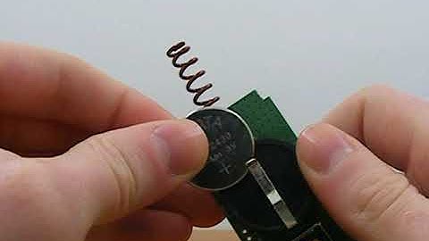 Proteus Ecometer - Battery exchange out of the holder