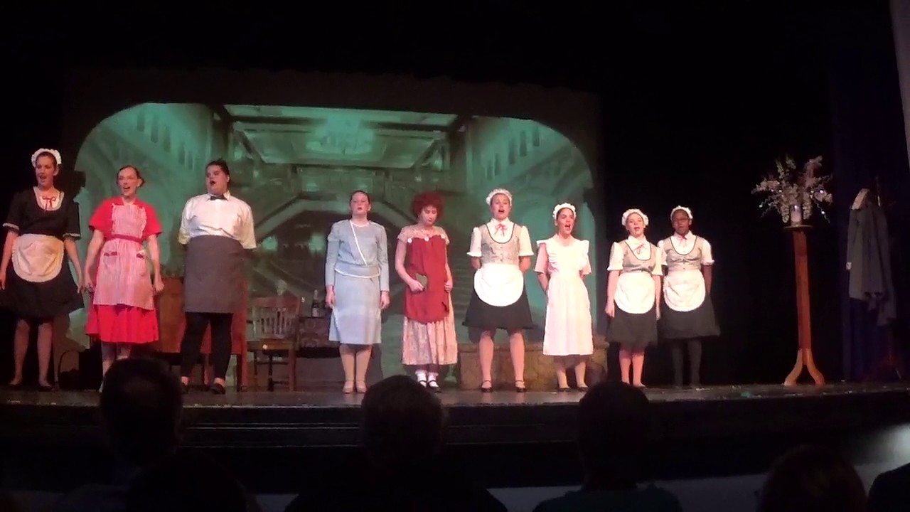 Annie Jr. CTC 2017 scene 4 Warbucks mansion YouTube