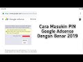 Cara Masukin Pin Google Adsense Dengan Benar💌 (Youtuber Pemula)