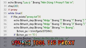 [ Share ] Source Tool Ttc Tích Hợp Proxy Đổi Ip Tránh Bị Block | PHP | PY |