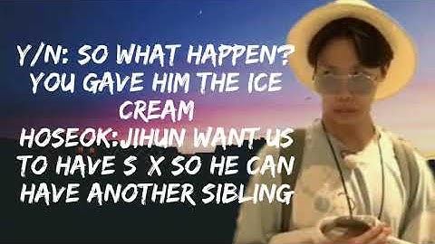 BTS imagine// when your child ask for another sibling