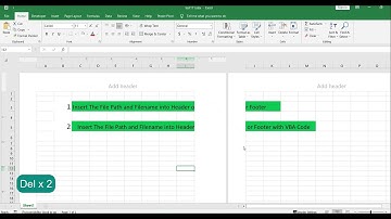Insert The File Path and Filename into Header or Footer