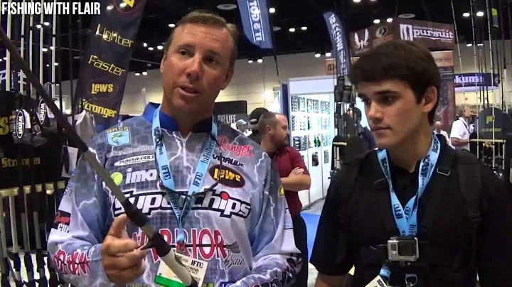 iCast 2015 NEW Lews Custom Speed Stick Lite Rod with Glenn Browne