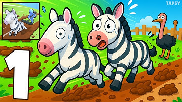 🐼Zoo Clean Power Washer Gameplay Walkthrough Part 1 – Satisfying Cleaning Fun! (Android, iOS)