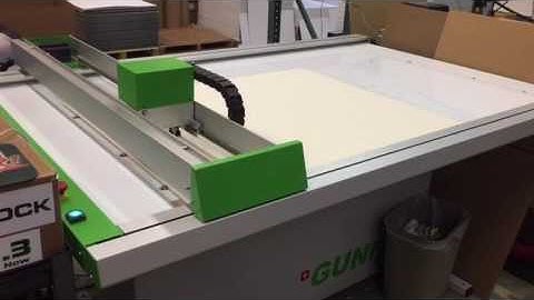 Gunnar 601 RS CMC Mat Cutter Video