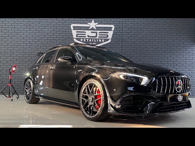 ベンツ　A45S AMG TURBO W177 マットブラック　エンブレム ベンツ A45S AMG TURBO W177 マットブラック エンブレム