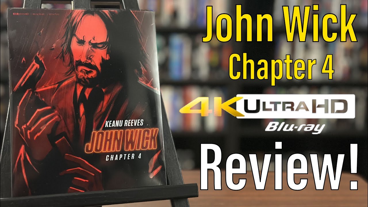 John Wick: Chapter 4 - Steelbook 4K UHD [Blu-ray] : Movies & TV 