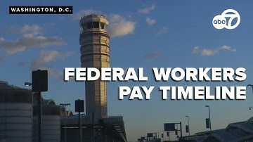 Federal workers should see checks within days of government opening up