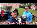 DIY Brake Bleeder Vacuum Pump, One Person Brake Bleeding!