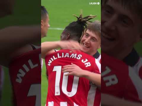 ⭐️ Golazo de crack para ganar el partido. 🔟 Nico Williams 🌪️
