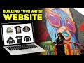 How to Build Your Online Presence - Artist Portfolio & Online Shop