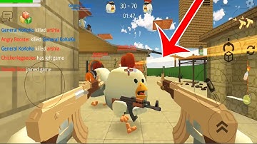 Chicken Gun Game Pro VS Hacker | ChaloHouse - Maps | Level # 65 | Best Online Gameplay FHD