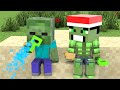 Monster School : BABY HULK and BABY ZOMBIE - SAD CHRISTMAS - Minecraft Animation