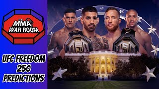 Topuria Is About To EMBARRASS Gaethje | UFC Freedom 250 Full Card Predictions & Betting Breakdown