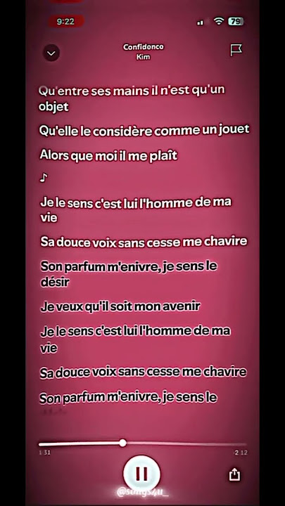 ~ confidence ~ • kim • #french #dancetrend #lyrics #lipsync #fyp #viral #relatable