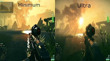 Planetside 2 graphics comparison