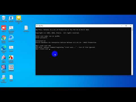 Creating Users in Oracle 11g |Oracle 12c | Oracle 10g | How to create user in oracle database