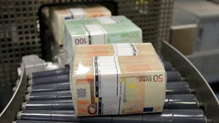 Inside Euro € Money Factory - Banknotes Printing by Hands [Billions 🪙 Produced every day]