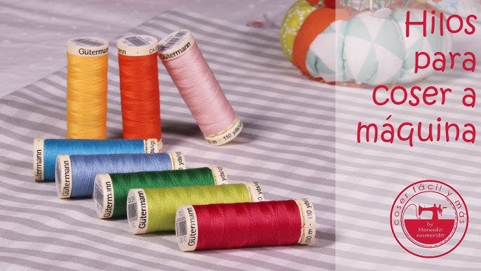 ▻ Hilo Gütermann o Mettler ¿Cuál es la mejor marca de hilos para coser? 🧵  