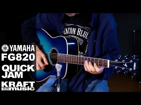 Yamaha FG820 - Quick Jam