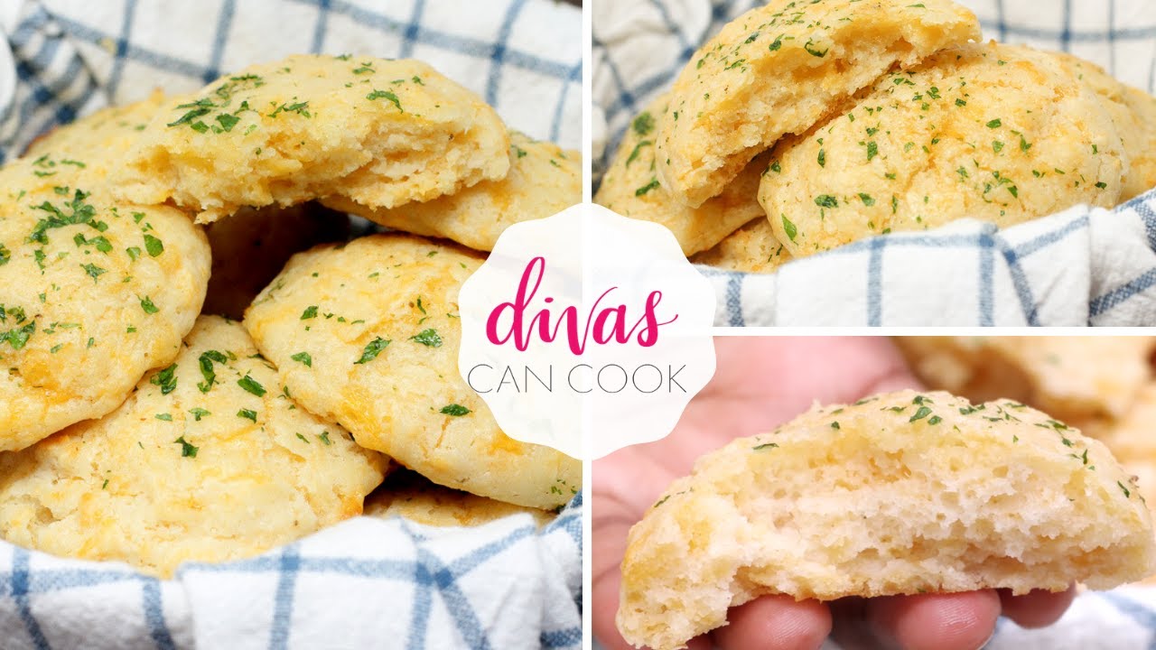 Homemade Cheddar Biscuits | Divas Can Cook