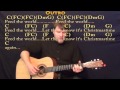 Do They Know Its Christmas - Fingerstyle Guitar Cover Lessson with Chords/Lyrics