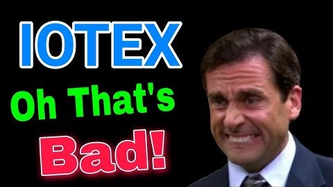 Iotex coin Oh Thats Bad! Alert🚫 / Iotex Price Prediction / Iotex News Today