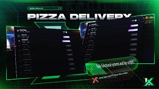 [FREE] Lyrix Pizza Job - Fivem Pizza Job     [QB] - [ESX] - [QBOX]