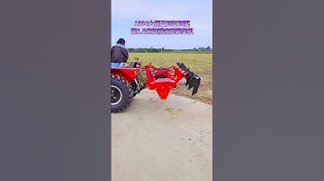 Small size, high horsepower #AgriculturalMachinery#Multi-function Rotary Tiller# Orchard Management