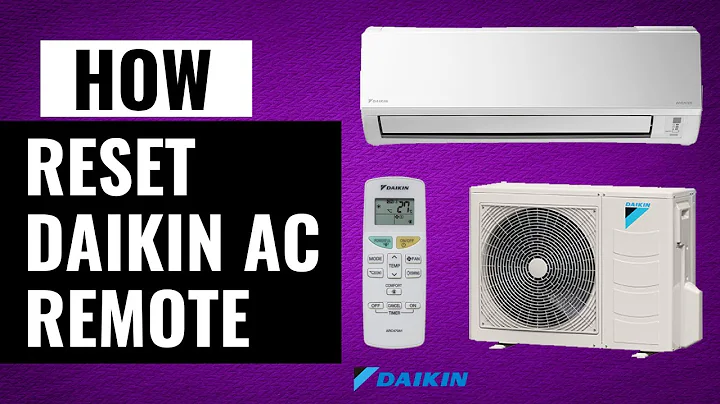 How To Reset Daikin AC Remote | Quick & Easy Reset Guide