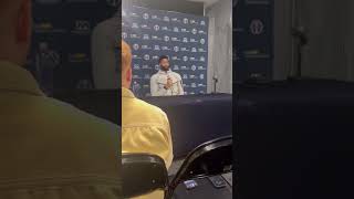 Anthony Davis on what stands out about Alex Sarr and how they can elevate each other