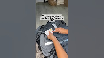 Amazon FBA product prep tip! #amazonseller #entrepreneur #entrepreneur #reseller