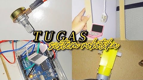 SISTEM ROBOTIKA 2024 - MEMBUAT KATROL NAIK TURUN DENGAN ARDUINO, MOTOR DC DAN MODUL L293D