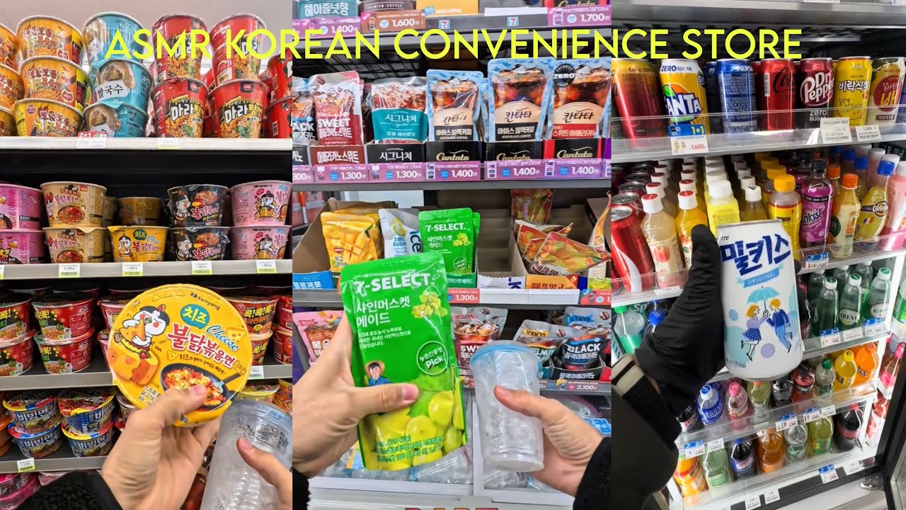 korean convenience store compilation | ASMR - part 3