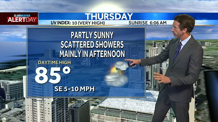 Thursday Weather Forecast | Partly sunny with scattered showers