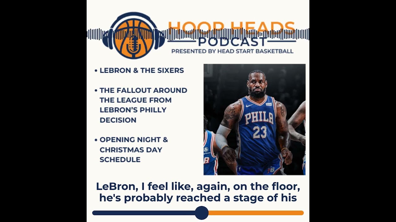 LeBron's New Role on the Sixers #podcast #nba