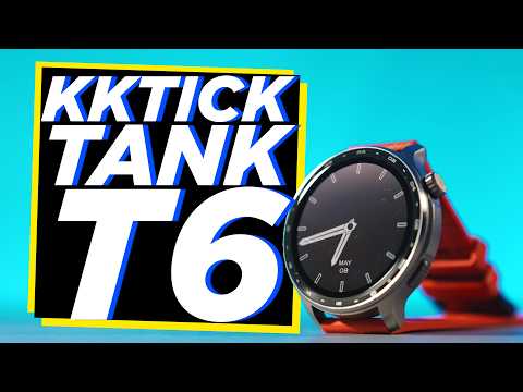 ⌚️KKTICK Tank T6 review: A lightweight yet ambitious smartwatch
